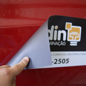 Placa Magnética personalizada (Ímã de porta)