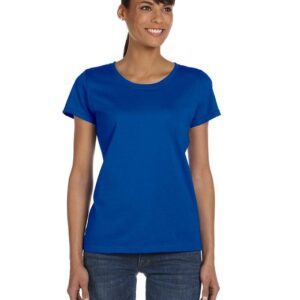 Camisa Feminina M.Curta Gildan 5000L