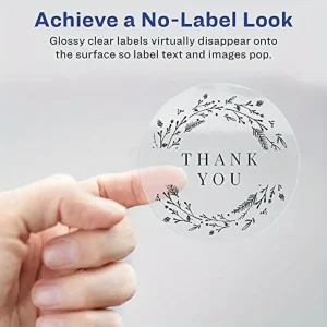 Adesivo Personalizado Transparente 2'' Polegadas